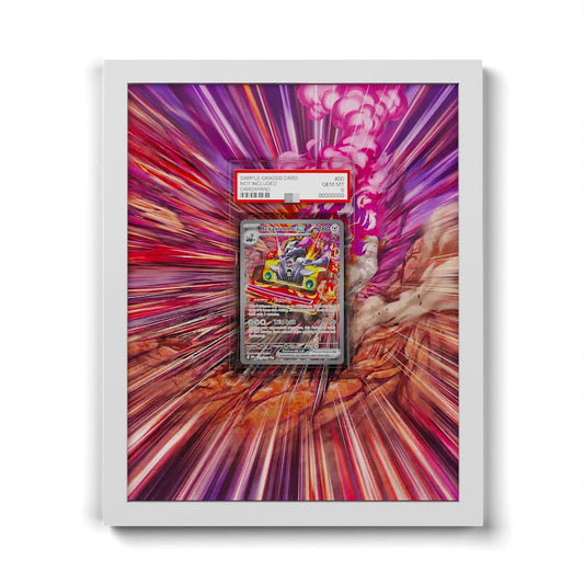 224 Knattertox EX - Extended Artwork Framed Pokemon Card Display