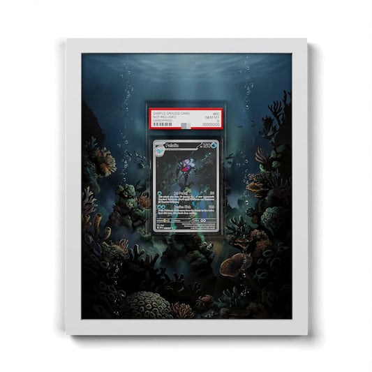 225 Delfinator - Extended Artwork Framed Pokemon Card Display