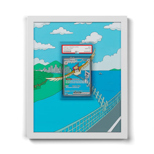 225 Tauboss EX - Extended Artwork Framed Pokemon Card Display