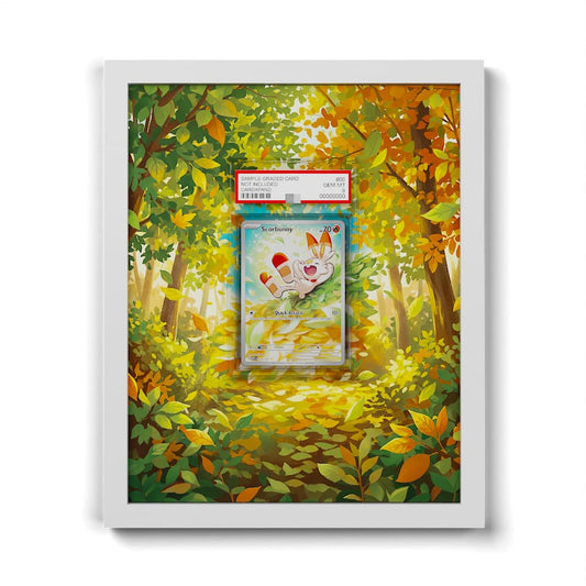 225 Hopplo - Extended Artwork Framed Pokemon Card Display