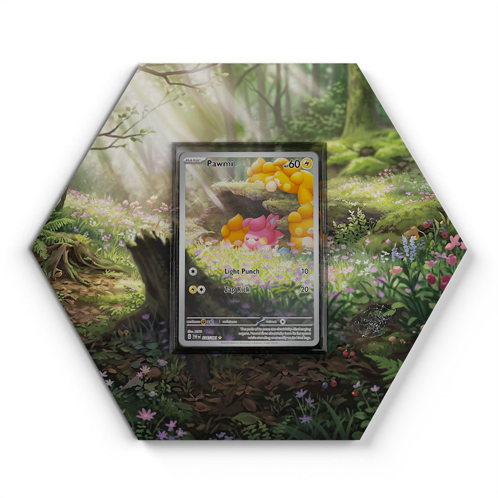 226/091 Pawmi - Extended Artwork Pokemon Card Display