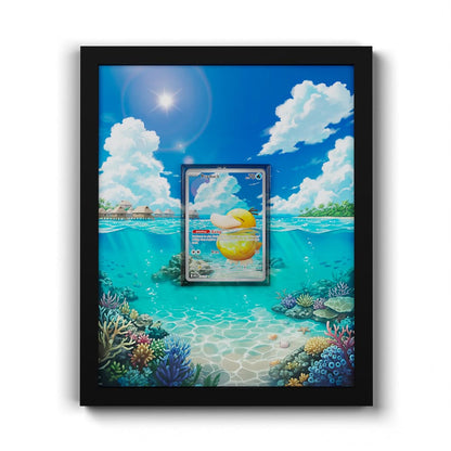 226 Enton - Extended Artwork Framed Pokemon Card Display