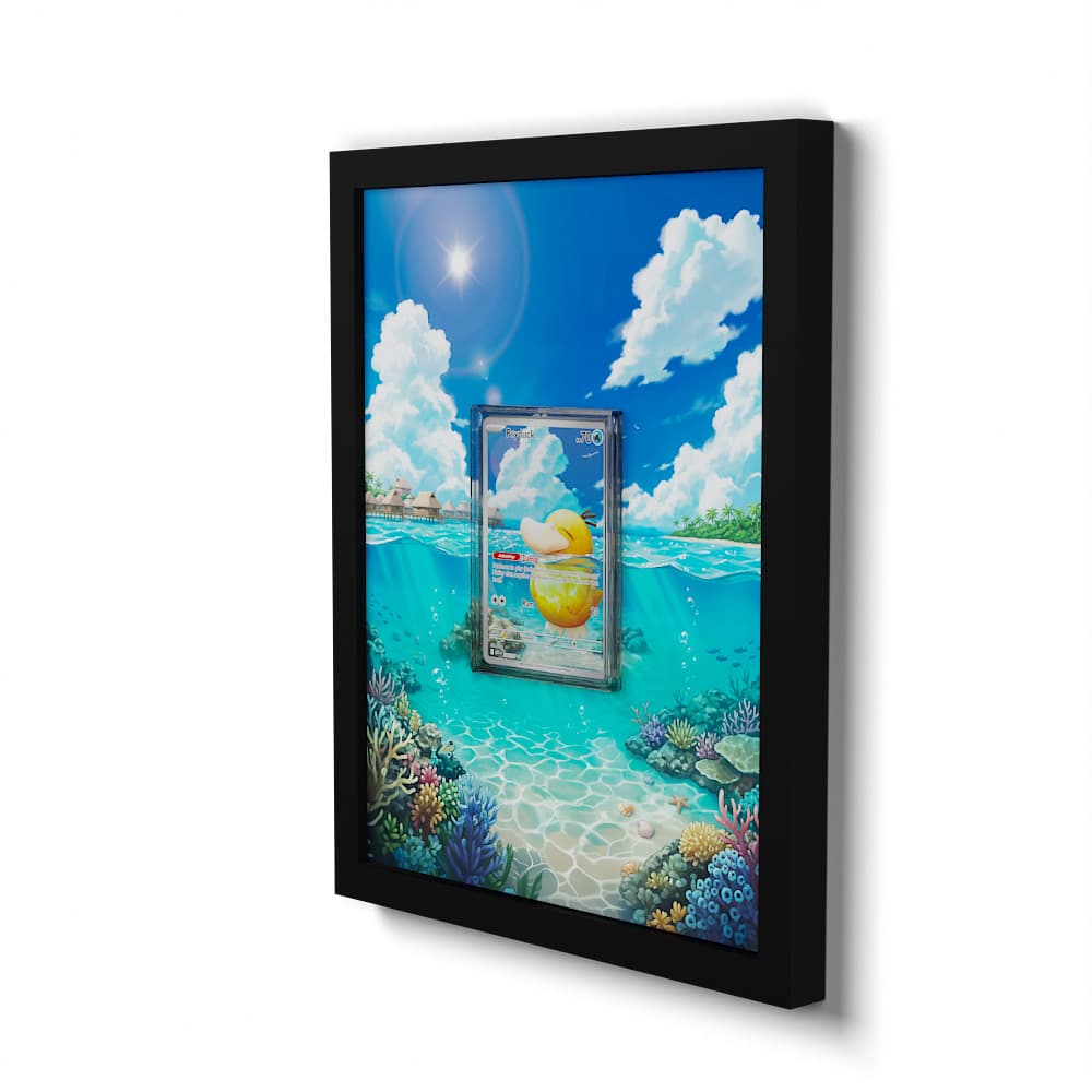 226 Enton - Extended Artwork Framed Pokemon Card Display