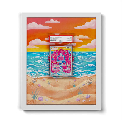 227 Flaminkno - Extended Artwork Framed Pokemon Card Display