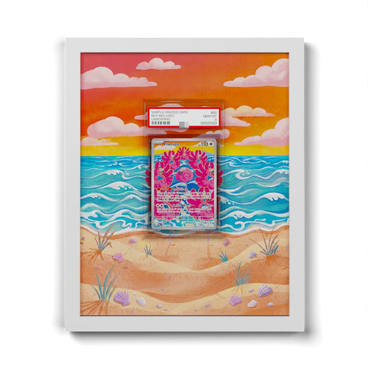 227 Flaminkno - Extended Artwork Framed Pokemon Card Display
