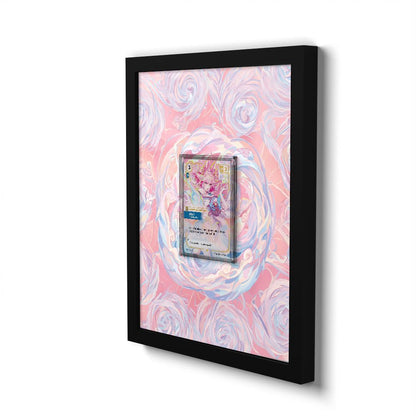 227/221 Ahri Inquisitive (Spiritforged) - Extended Artwork Riftbound Card Frame