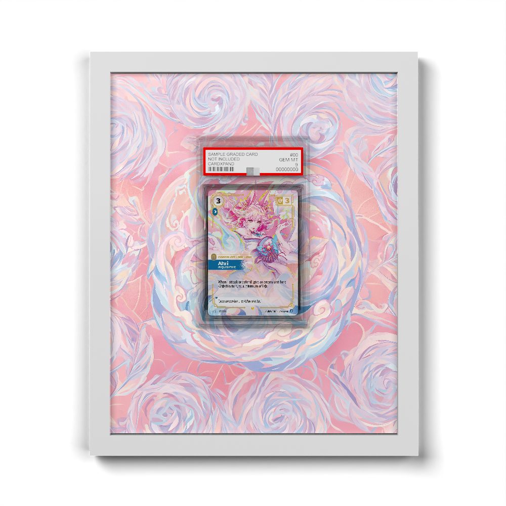 227/221 Ahri Inquisitive (Spiritforged) - Extended Artwork Riftbound Card Frame