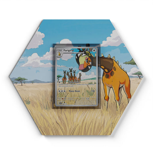 228/193 Farigiraf - Extended Artwork Pokemon Card Display