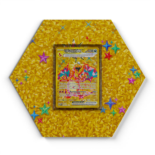 228/197 Glurak - Extended Artwork Pokemon Card Display