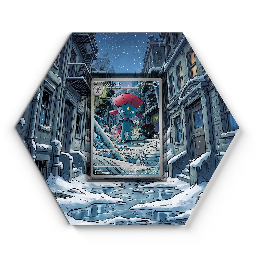 228/217 Snibunna - Extended Artwork Pokemon Card Display