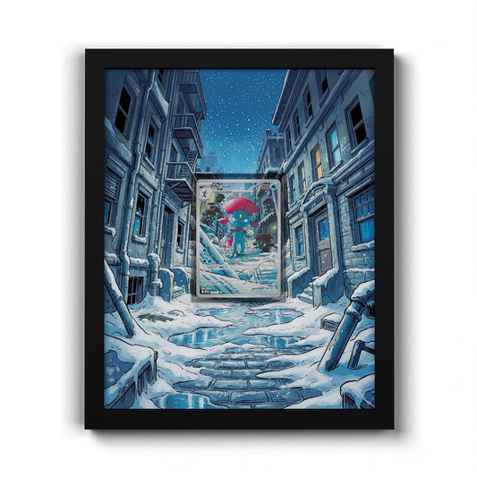 228 Snibunna - Extended Artwork Framed Pokemon Card Display