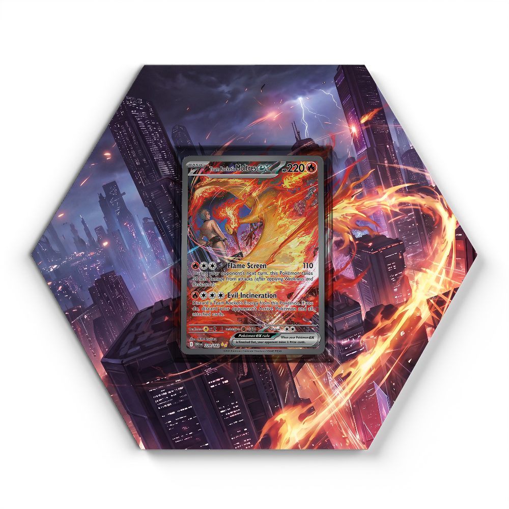 105 Branawarz - Extended Artwork Pokemon Card Display