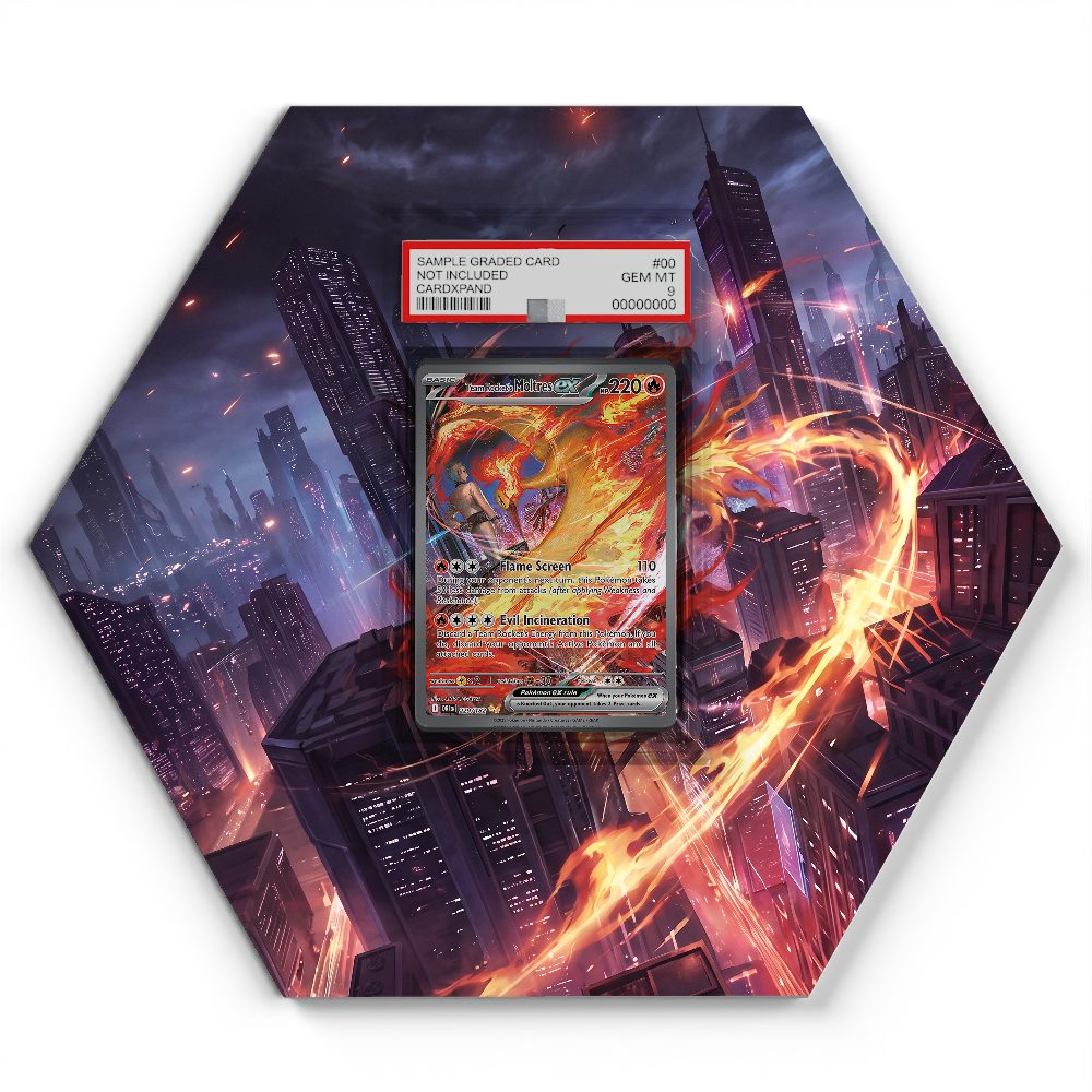 105 Branawarz - Extended Artwork Pokemon Card Display