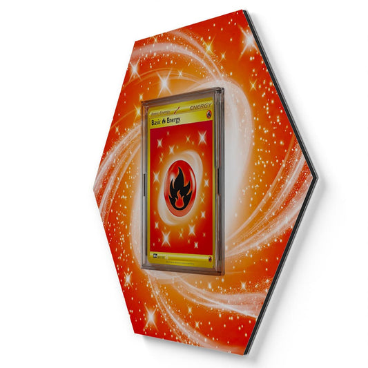 230/197 Basis-Feuer-Energie - Extended Artwork Pokemon Card Display
