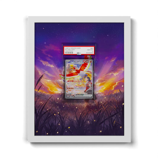230 Klarins Ho-Oh EX - Extended Artwork Framed Pokemon Card Display