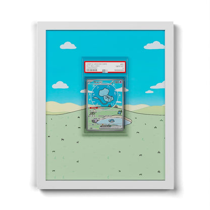 232 Mew EX - Extended Artwork Framed Pokemon Card Display