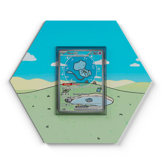 232/091 Mew EX - Extended Artwork Pokemon Card Display