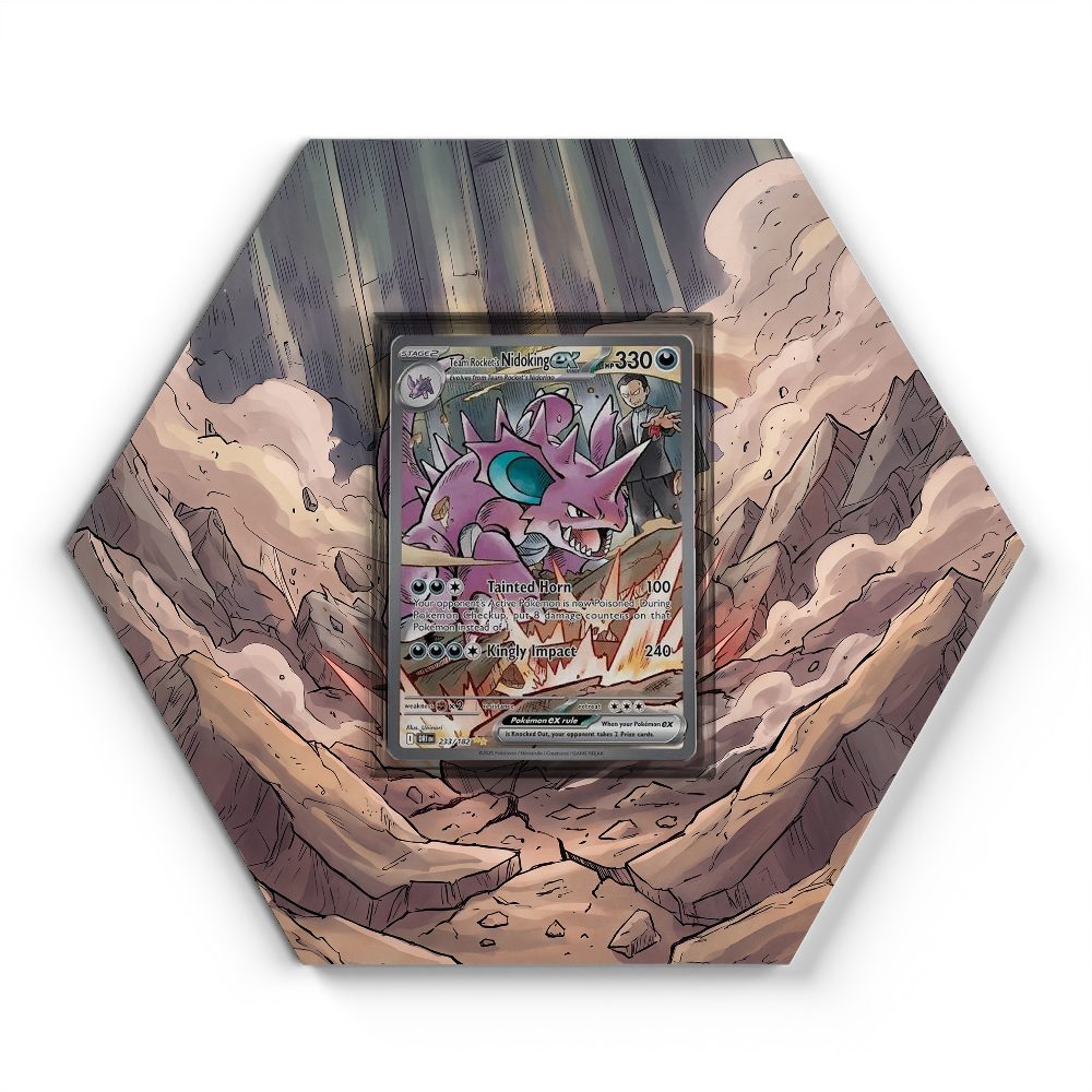 105 Branawarz - Extended Artwork Pokemon Card Display