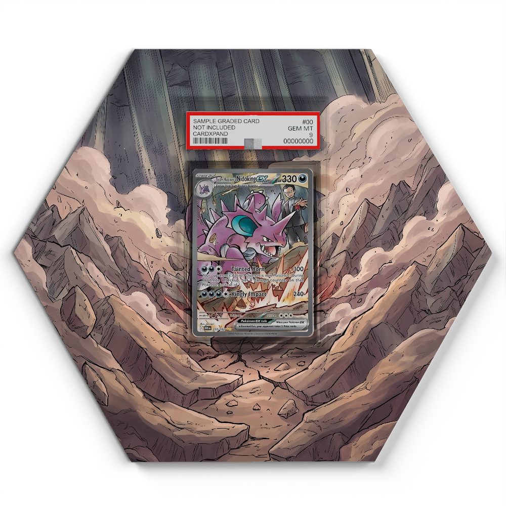 105 Branawarz - Extended Artwork Pokemon Card Display