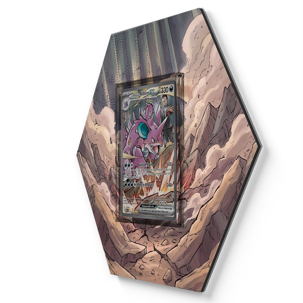 105 Branawarz - Extended Artwork Pokemon Card Display
