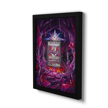 234 Glurak EX - Extended Artwork Framed Pokemon Card Display
