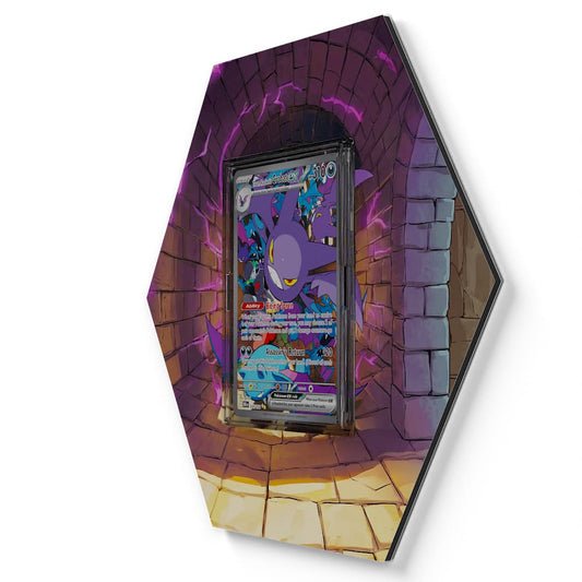 234/182 Team Rockets Iksbat EX - Extended Artwork Pokemon Card Display