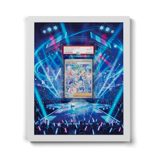234 Xenia-Anziehungskraft - Extended Artwork Framed Pokemon Card Display