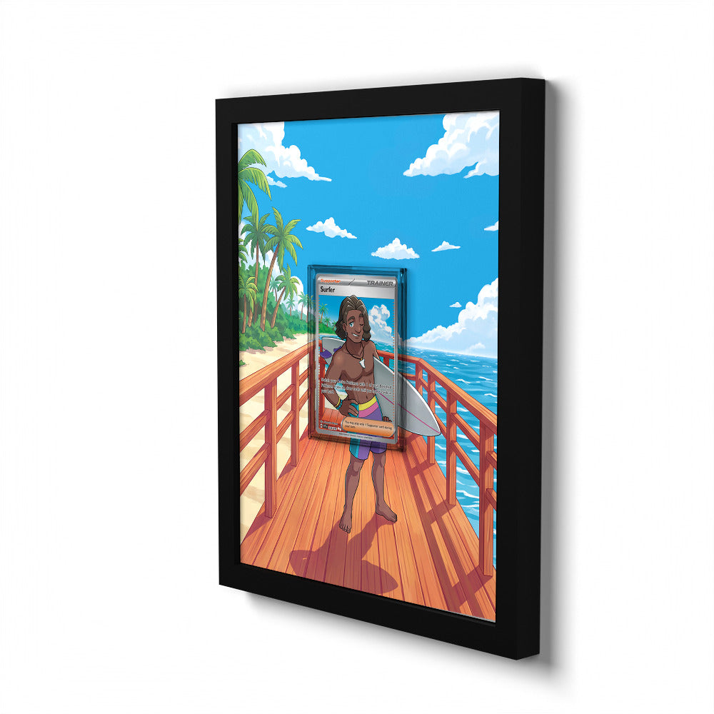 235/191 Surfer - Extended Artwork Pokemon Card Frame