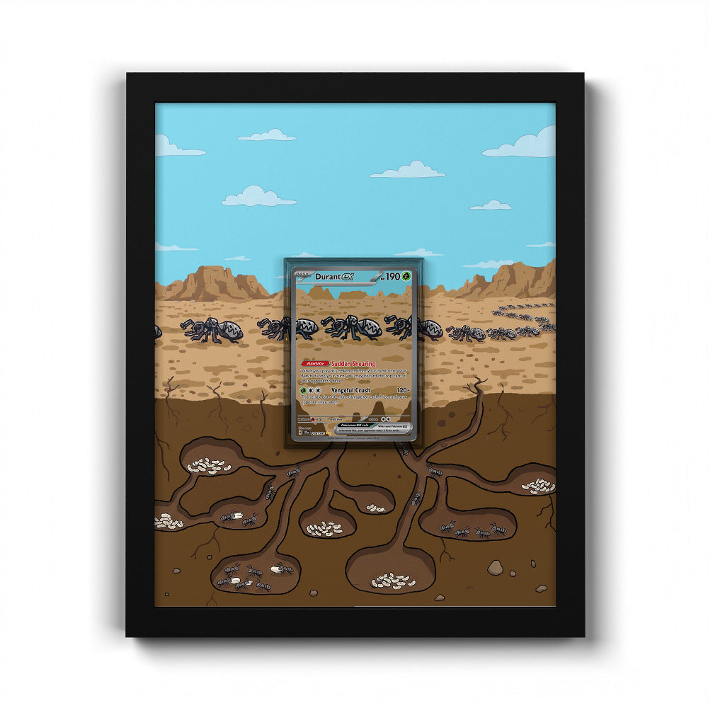 236/191 Durant ex - Extended Artwork Pokemon Card Frame