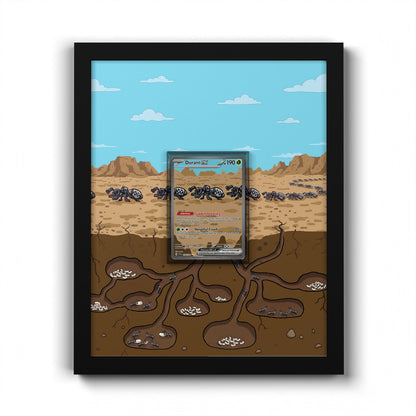 236/191 Durant ex - Extended Artwork Pokemon Card Frame