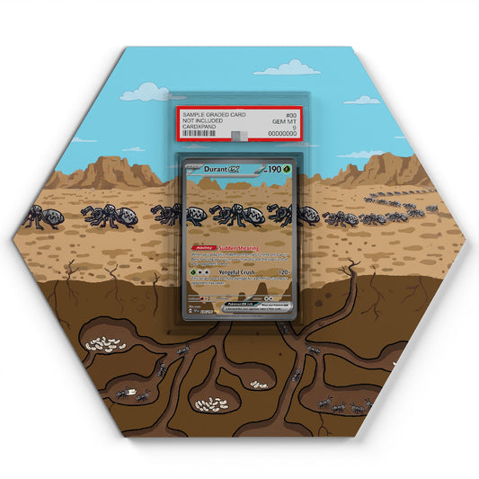 236/191 Fermicula EX - Extended Artwork Pokemon Card Display