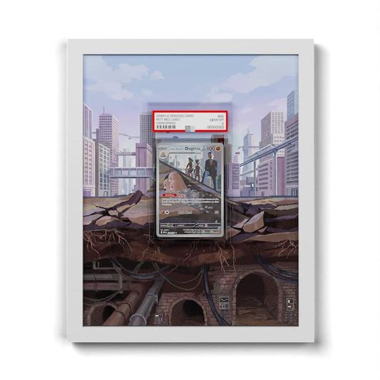 239 Team Rockets Digdri - Extended Artwork Framed Pokemon Card Display