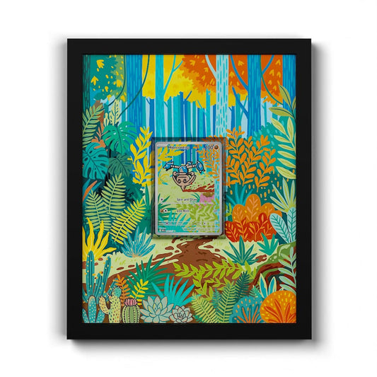 240 Kapoera - Extended Artwork Framed Pokemon Card Display