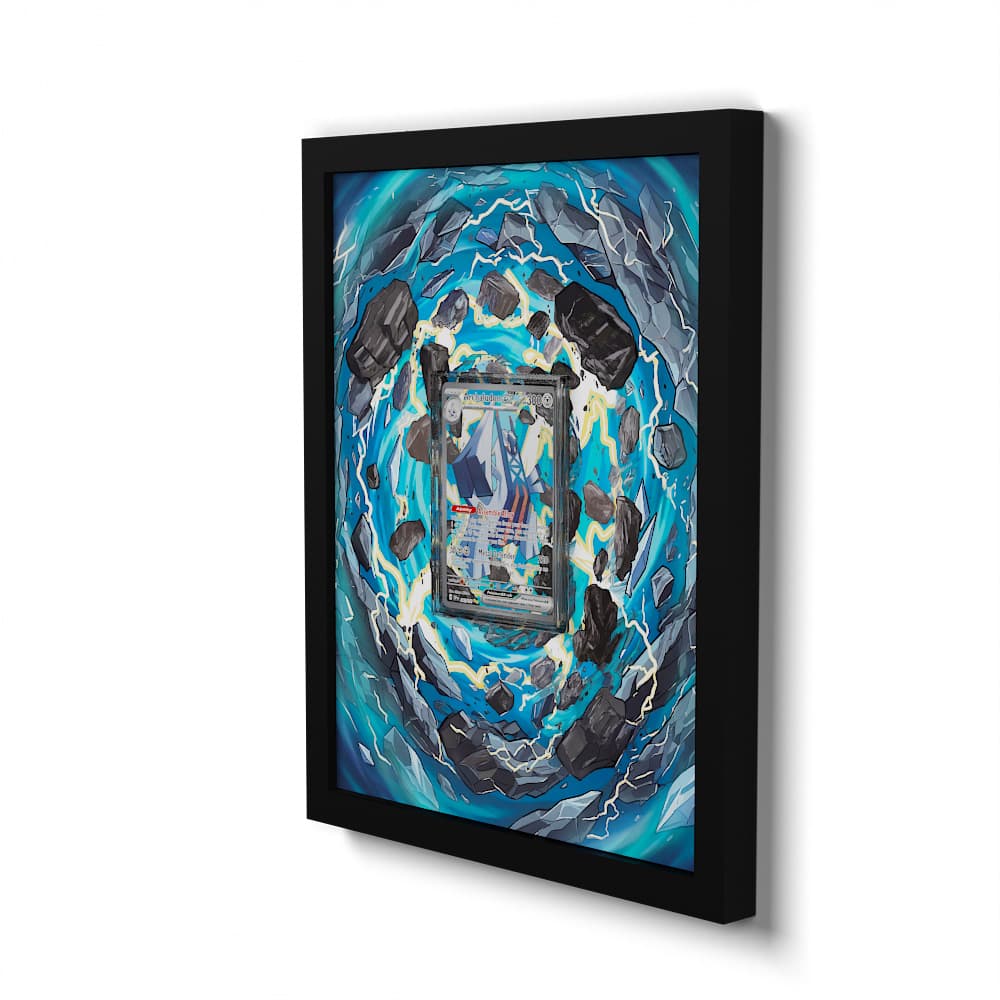 241 Duraludon EX - Extended Artwork Framed Pokemon Card Display