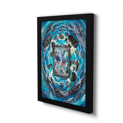 241 Duraludon EX - Extended Artwork Framed Pokemon Card Display