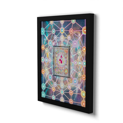 241 Meditalis - Extended Artwork Framed Pokemon Card Display