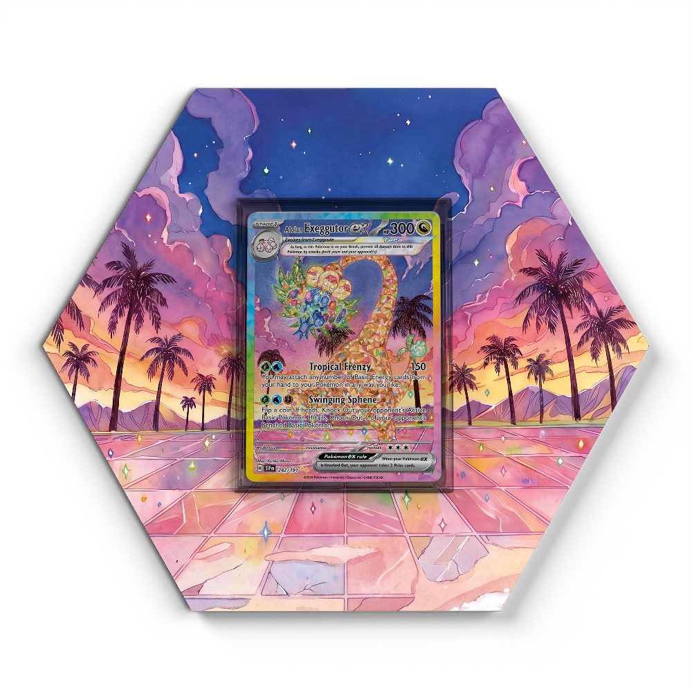 105 Branawarz - Extended Artwork Pokemon Card Display