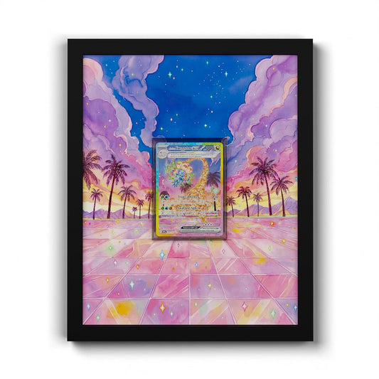 242 Alola-Kokowei - Extended Artwork Framed Pokemon Card Display
