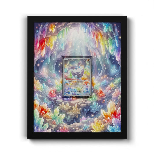 242 Rocara - Extended Artwork Framed Pokemon Card Display