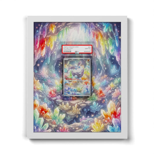 242 Rocara - Extended Artwork Framed Pokemon Card Display