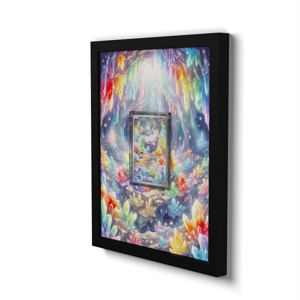242 Rocara - Extended Artwork Framed Pokemon Card Display