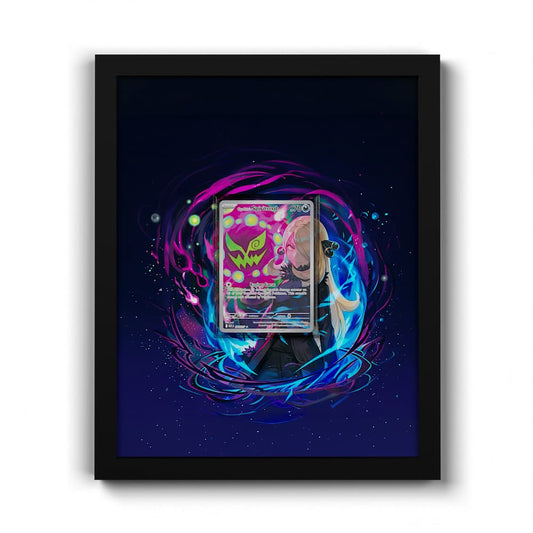 244 Cynthias Kryppuk - Extended Artwork Framed Pokemon Card Display