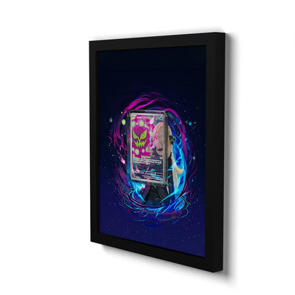 244 Cynthias Kryppuk - Extended Artwork Framed Pokemon Card Display