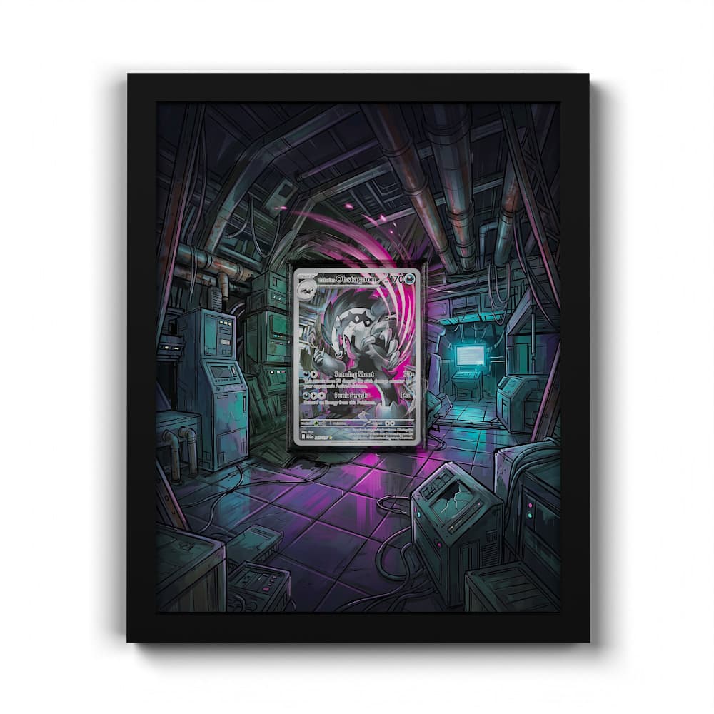 245 Galar-Barrikadax - Extended Artwork Framed Pokemon Card Display