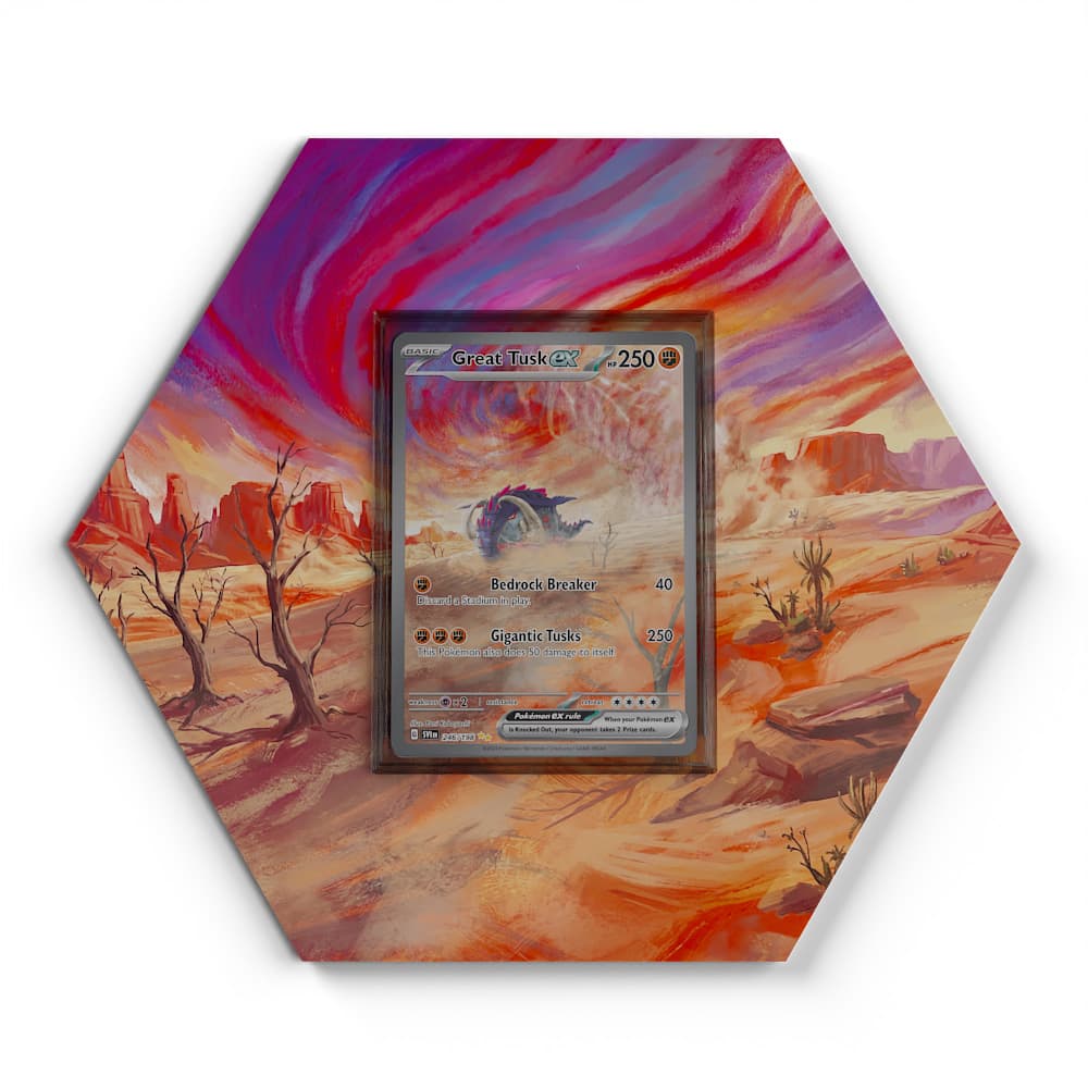 246/198 Riesenzahn EX - Extended Artwork Pokemon Card Display