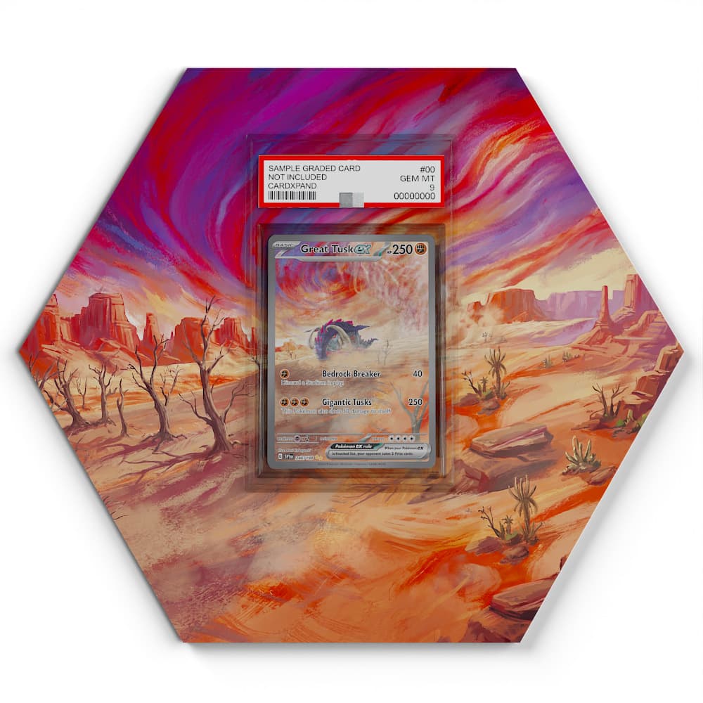 246/198 Riesenzahn EX - Extended Artwork Pokemon Card Display