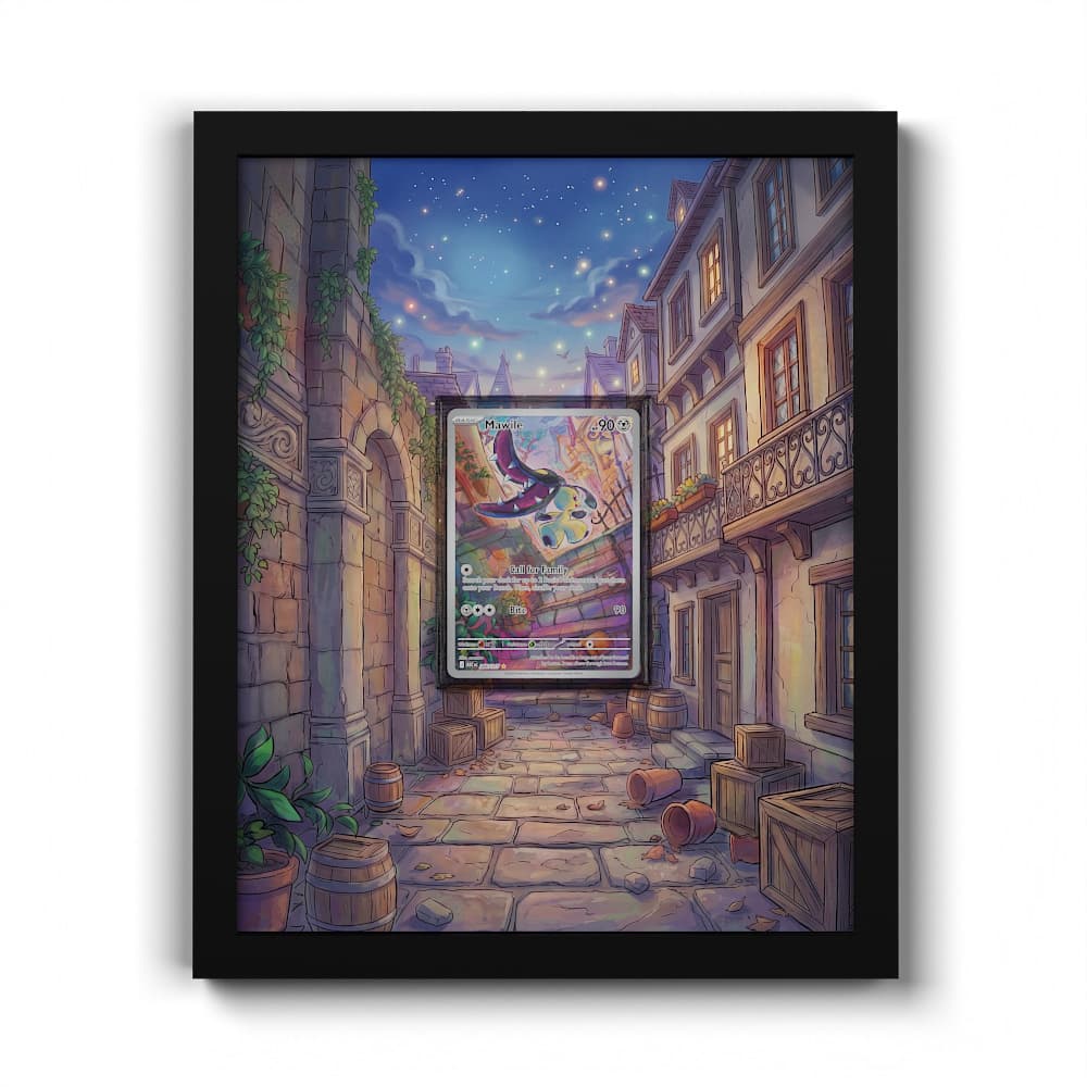 246 Flunkifer - Extended Artwork Framed Pokemon Card Display