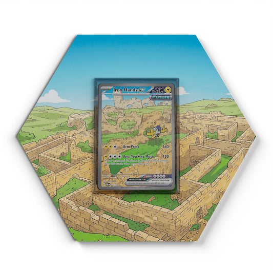 248/182 Eisenhand EX - Extended Artwork Pokemon Card Display