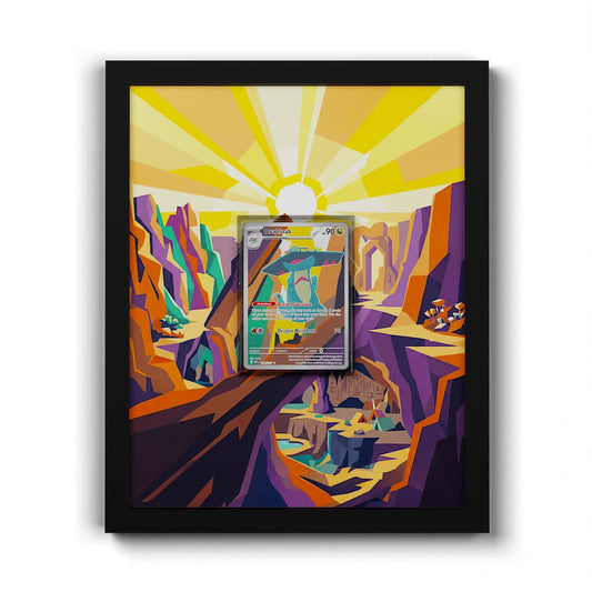 248 Phandra - Extended Artwork Framed Pokemon Card Display