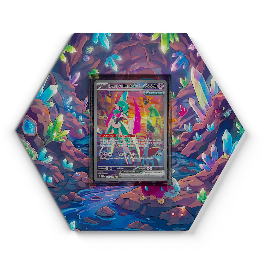 249/182 Eisenkrieger EX - Extended Artwork Pokemon Card Display